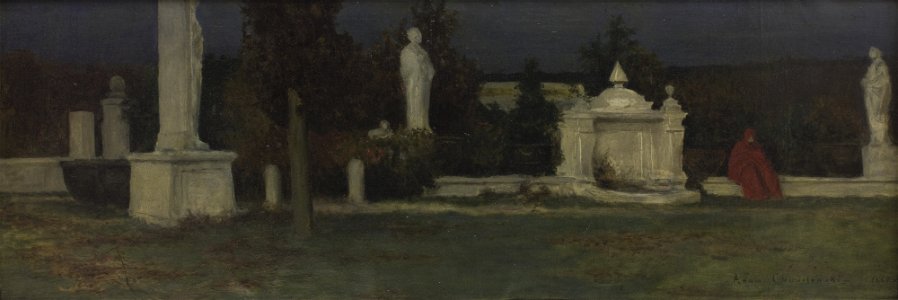 Adam Hilary Bernard Chmielowski - Grey Hour - MNK II-a-1005 - National Museum in Kraków