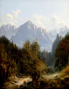 Adam Gorczyński - Road to the Morskie Oko Lake - MNK II-a-57 - National Museum Kraków