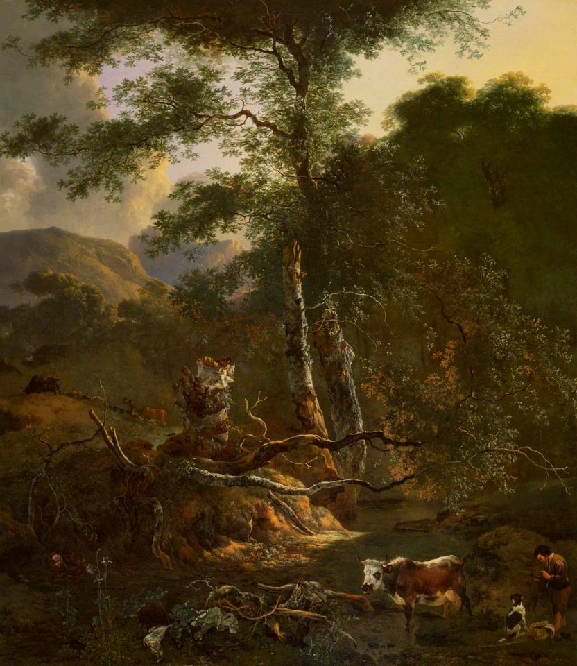 Adam Pynacker (c.1620-1622-1673) - A Forest Glade - EU0730 - The Torrie Collection