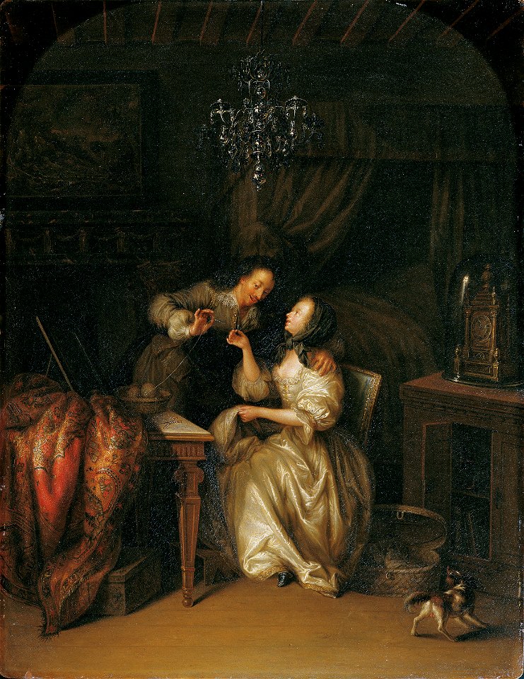 Adam Johann Braun - Der galante Helfer - 2762 - Kunsthistorisches Museum