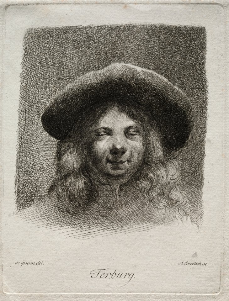 Adam von Bartsch (Austrian, 1757-1821) - Portrait of Gerard Terborch - 1963.558 - Cleveland Museum of Art