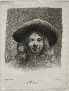 Adam von Bartsch (Austrian, 1757-1821) - Portrait of Gerard Terborch - 1963.558 - Cleveland Museum of Art