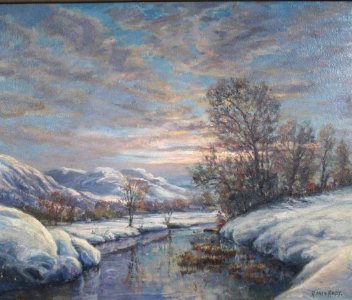 The First Snow by Alfred Addy