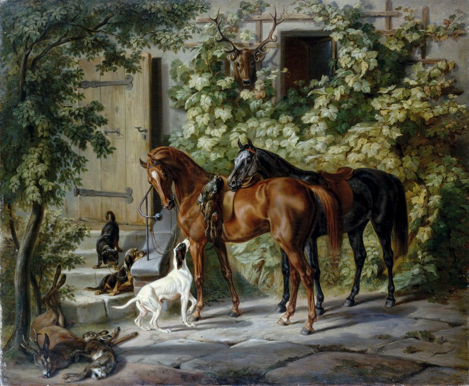 Adam, Albrecht - Horses at the PorchFXD