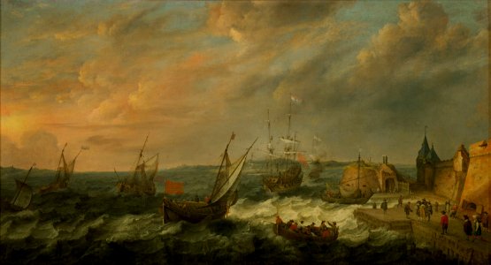 Adam Willaerts - Seehafen - GG 605 - Kunsthistorisches Museum