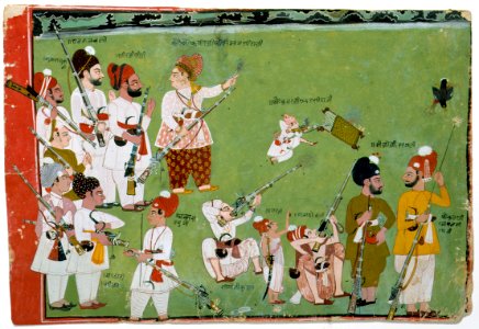 Adar Singh and Saman Singh shooting birds (6125055794)