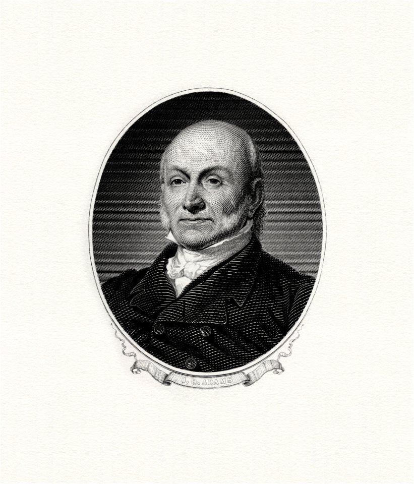 ADAMS, John Q-President (BEP engraved portrait)
