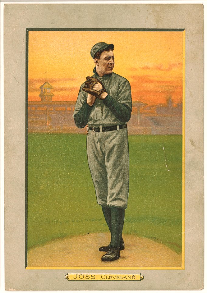 Addie Joss, Cleveland Naps, baseball card portrait LCCN2007685671