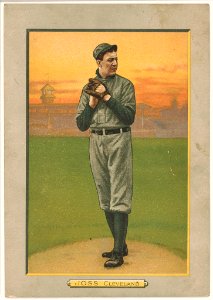 Addie Joss, Cleveland Naps, baseball card portrait LCCN2007685671