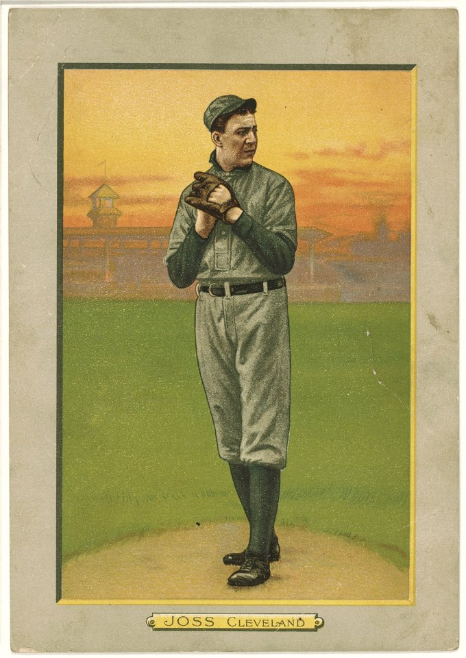 Addie Joss, Cleveland Naps, baseball card portrait LCCN2007685671