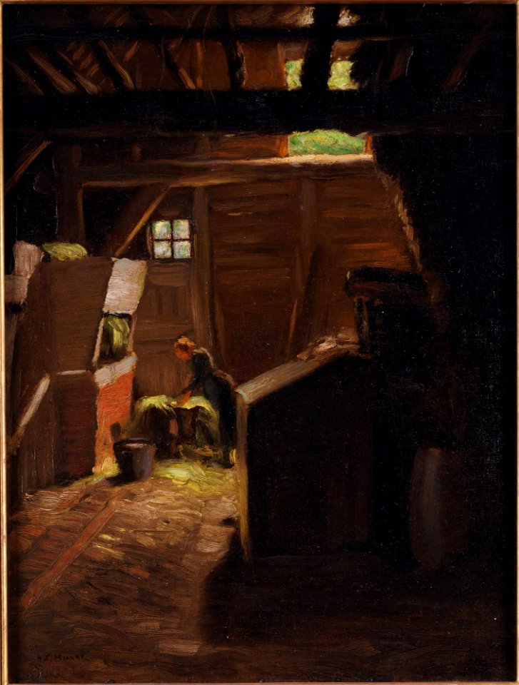 Addison Thomas Millar - In the Barn - 1997-479 - Princeton University Art Museum