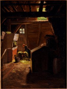 Addison Thomas Millar - In the Barn - 1997-479 - Princeton University Art Museum