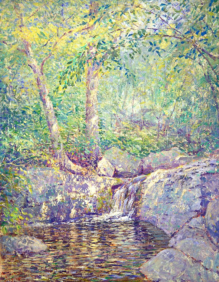 Addison Thomas Millar - The Waterfall - 1914.3.1 - Smithsonian American Art Museum
