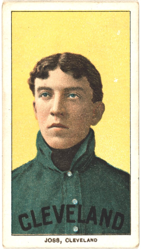 Addie Joss, Cleveland Naps, baseball card portrait LCCN2008676563