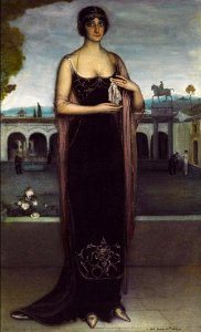 Adela Carbone, La Tanagra by Julio Romero de Torres