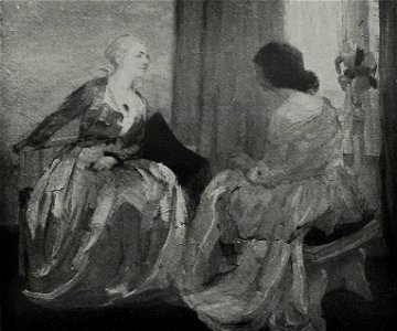 Adele von Finck - Plaudernde Frauen
