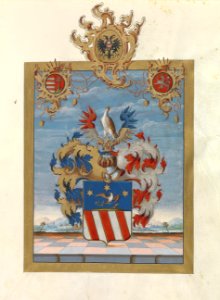 Adelsdiplom - Zürchauer 1769 - Wappen