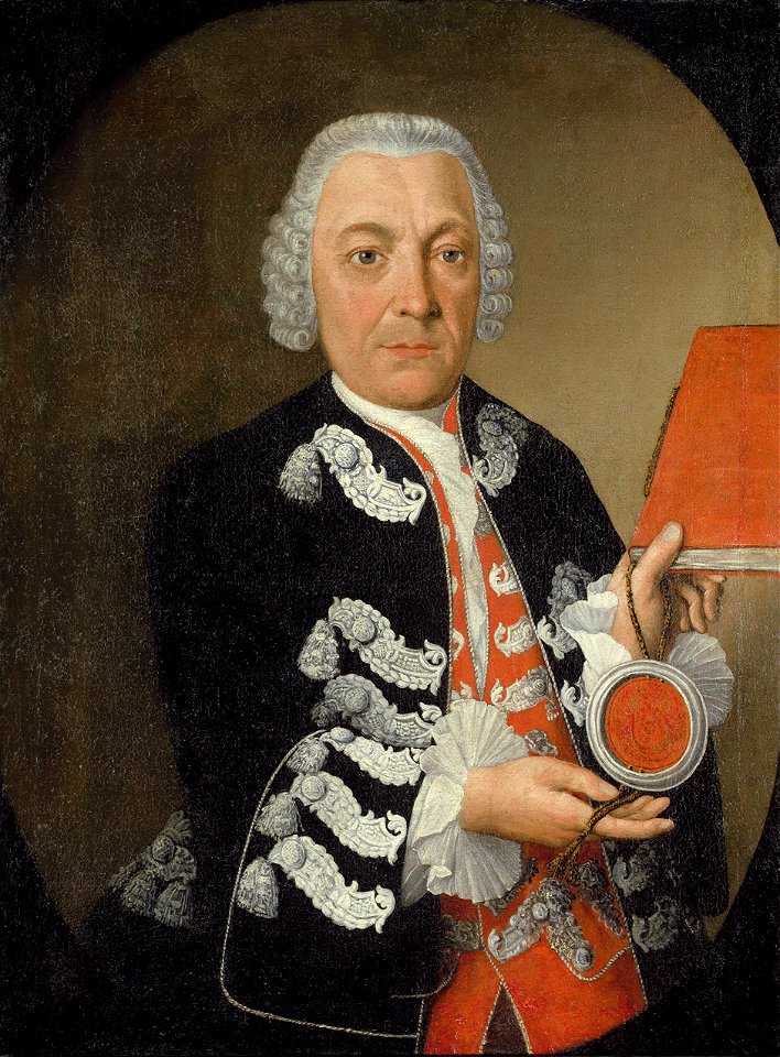 Adelsportrait c1780 01 mit Diplom