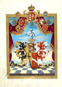 Adelsdiplom - Martony 1790 - Wappen