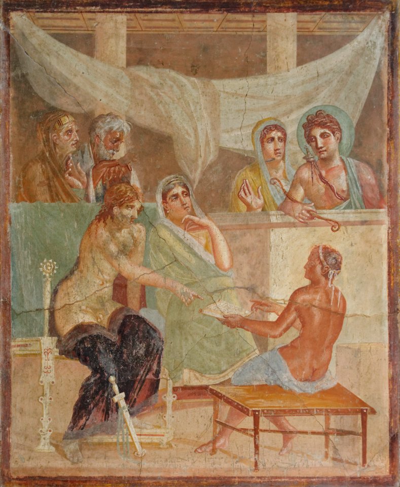 Admetus Alcestis MAN Napoli Inv9026