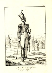 Adjud.(an)t sous-officier. Inf légère. (BM 1855,0414.58)