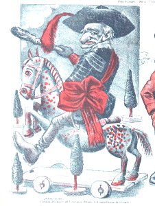 Adiós, valido. Parodia del retrato del Conde-duque de Olivares, Don Quijote, 28 de noviembre de 1902 (cropped)
