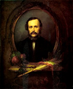 Adler Portrait of József Eötvös 1872