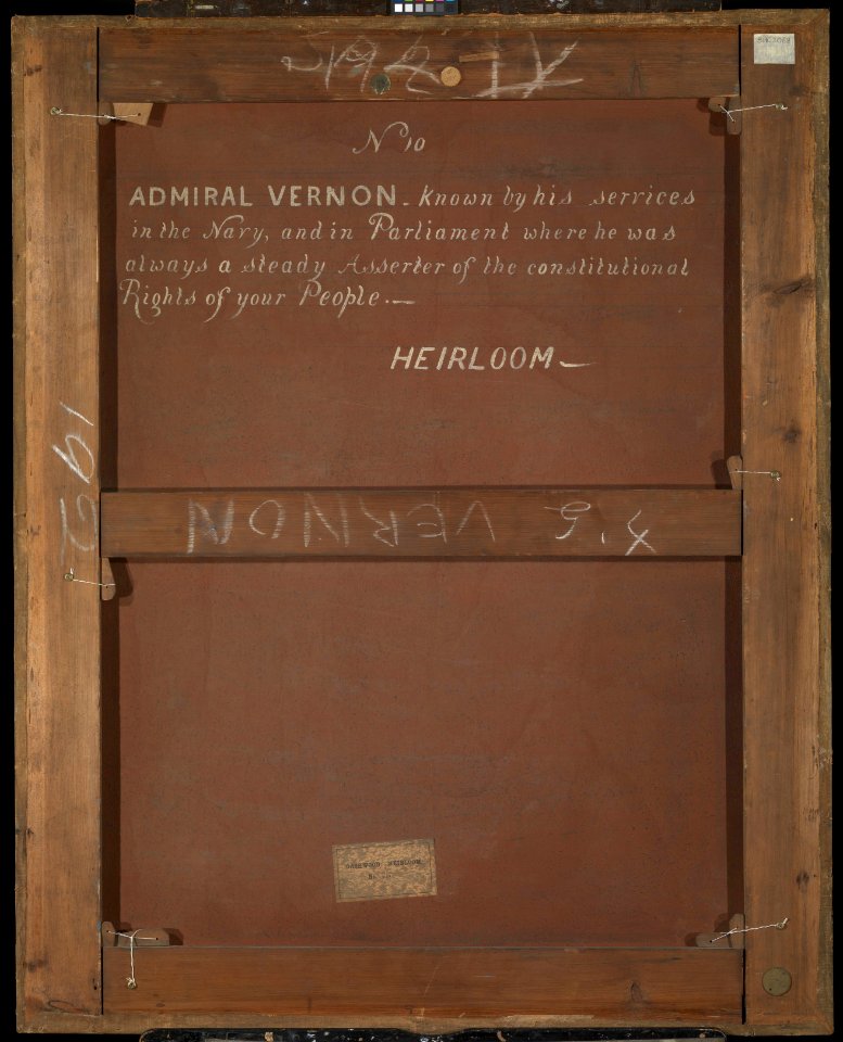 Admiral Edward Vernon, 1684-1757 RMG L5656