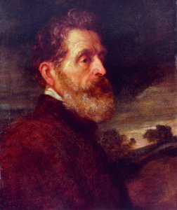 Admiral Henry John Chetwynd (1803-1868), 18th Earl of Shrewsbury, by George Frederick Watts