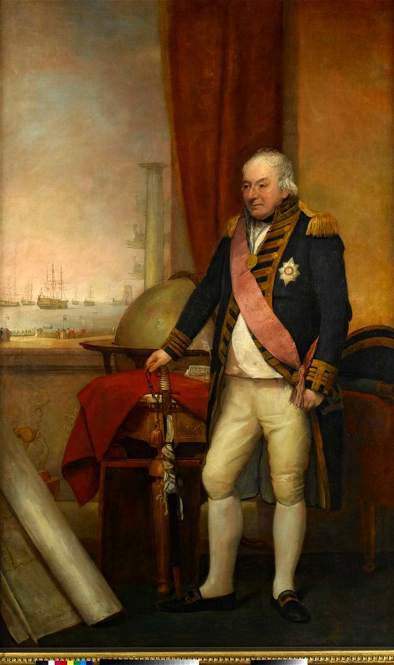 Admiral John Jervis, 1735-1823, 1st Earl of St Vincent RMG BHC3003