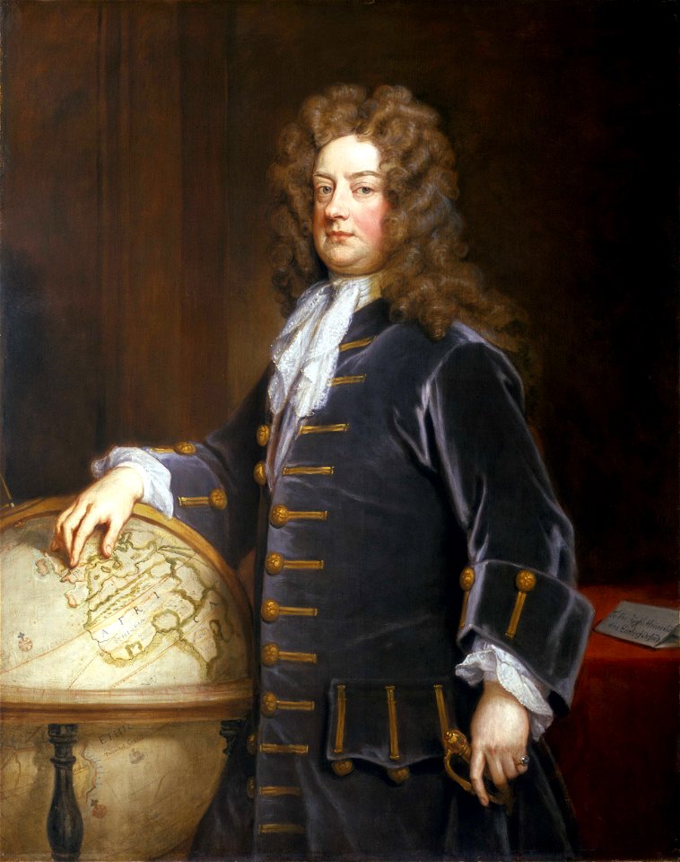 Admiral Edward Russell, 1652-1727, 1st Earl of Orford RMG BHC2992