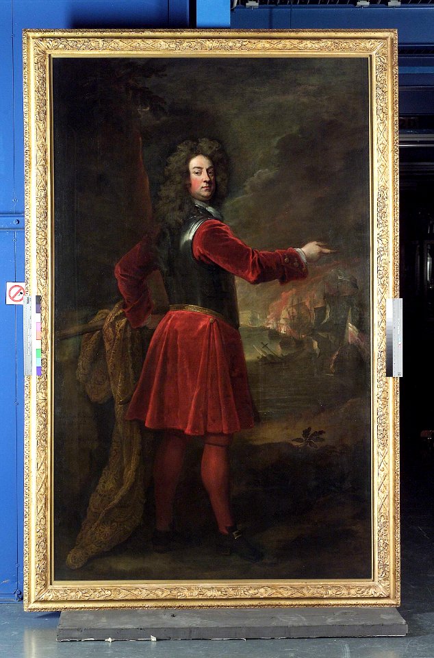 Admiral Edward Russell, 1652-1727, 1st Earl of Orford RMG BHC2993