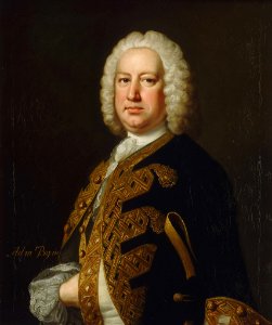 Admiral Fitzroy Henry Lee, 1699-1750 RMG BHC2591