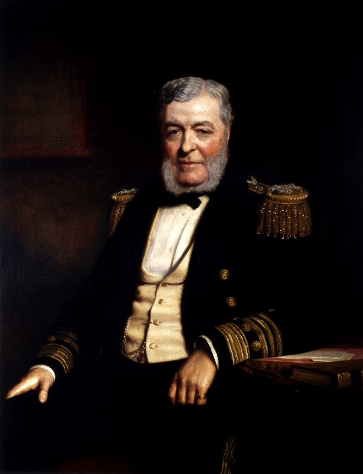 Admiral John Lort Stokes, 1812-1885 RMG BHC3039