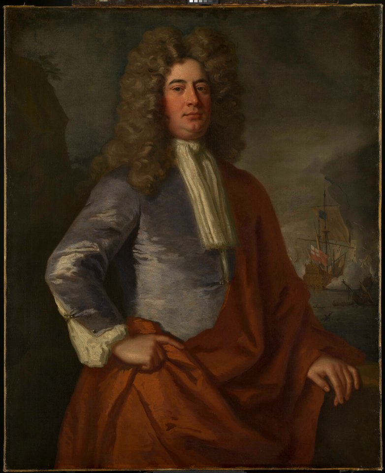 Admiral Matthew Aylmer, 1st Baron Aylmer, (circa 1655-1720) RMG BHC2520
