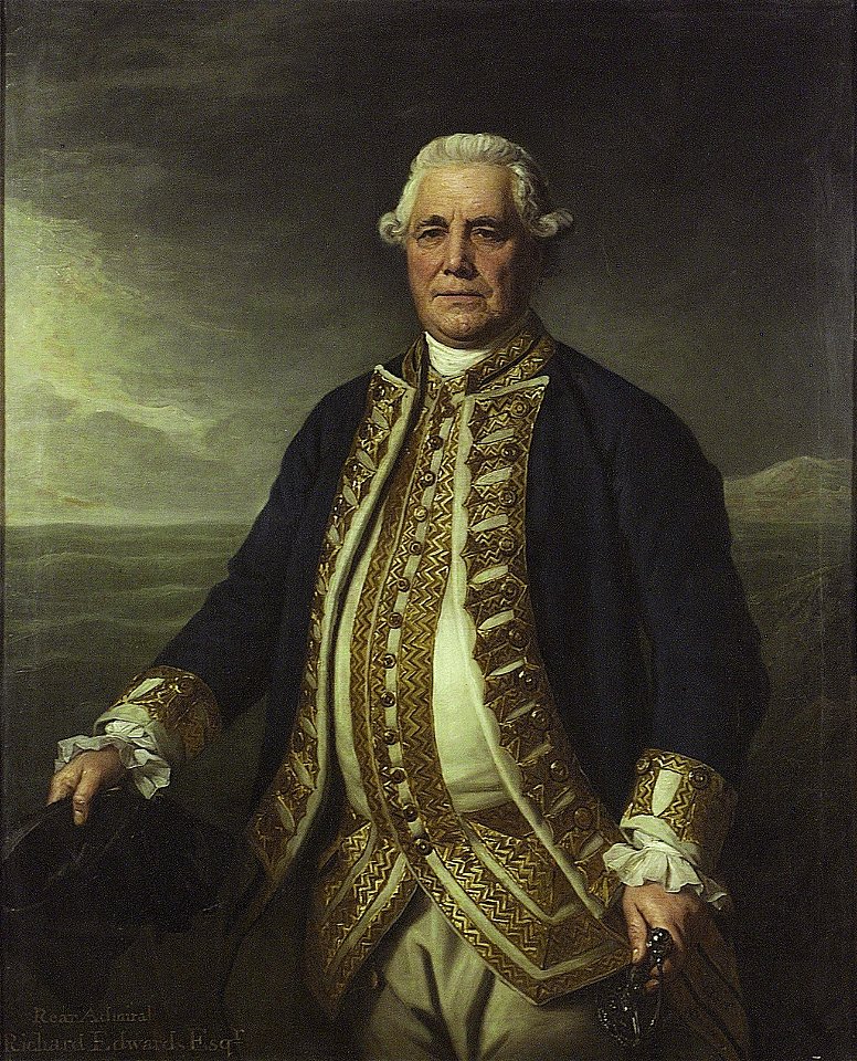 Admiral Richard Edwards, d.1794 RMG BHC2679