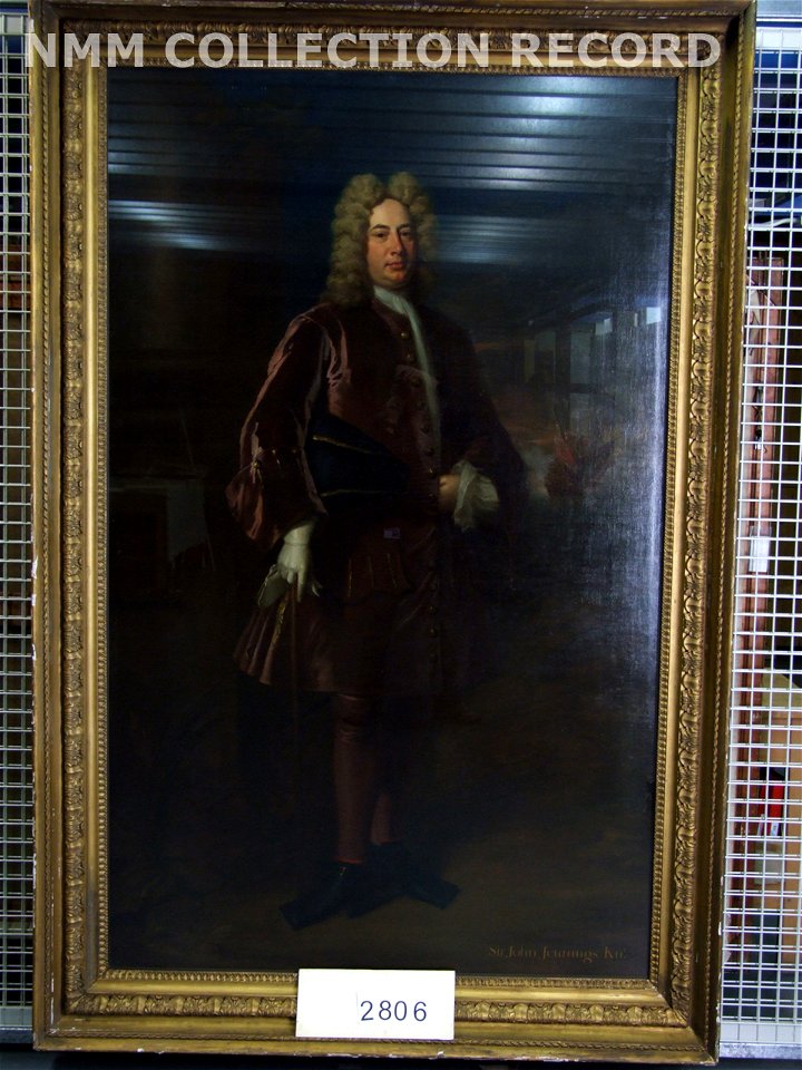 Admiral Sir John Jennings (1664-1743) RMG RP6259