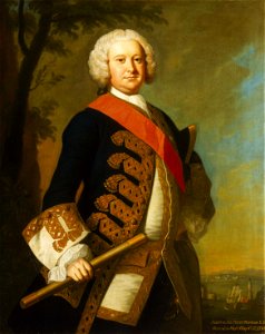 Admiral Sir Peter Warren, 1703-04-52 RMG BHC3079