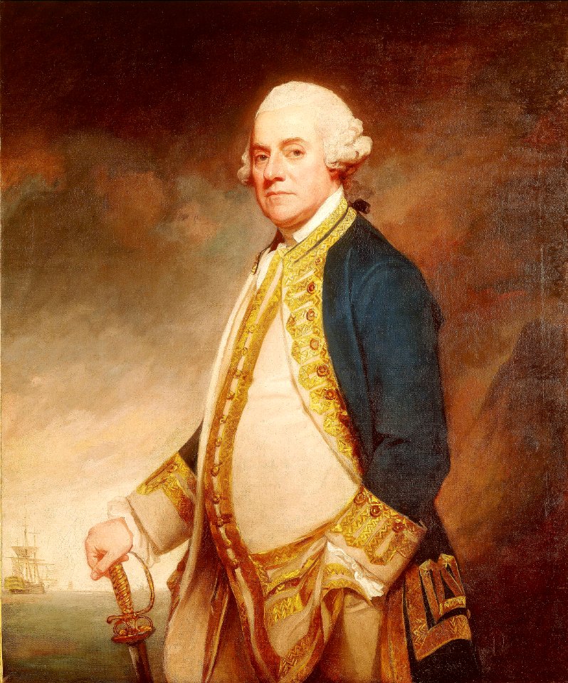 Admiral Sir Charles Hardy, circa 1717-80 RMG BHC2744