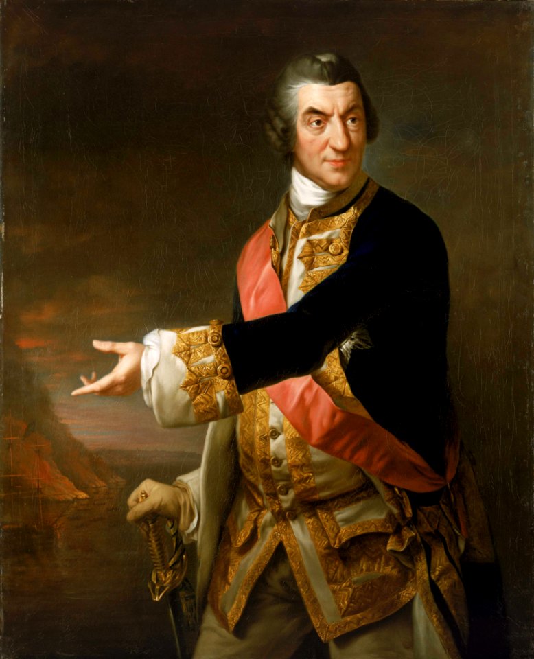Admiral Sir Charles Saunders, c. 1713-1775 RMG BHC3011