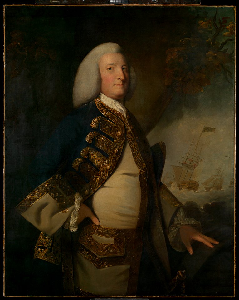Admiral Sir George Anson, 1st Baron Anson (1697-1762) RMG L9759
