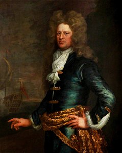 Admiral Sir John Balchen (1670–1744) by John Baptist Medina - BHC2525 - Royal Museums Greenwich. Free illustration for personal and commercial use.