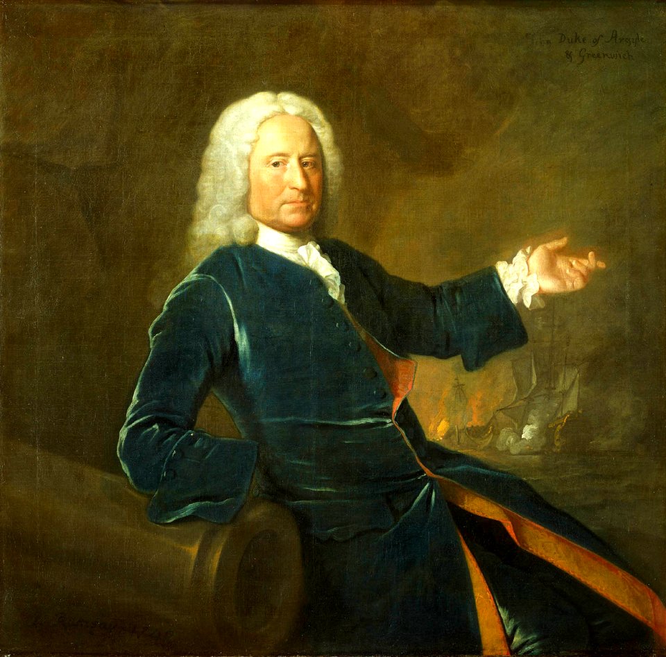 Admiral The Honourable Charles Stewart, 1681-1741