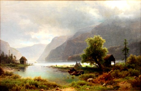 Adolf Chwala (1836-1900) - U jezera Brienzersee