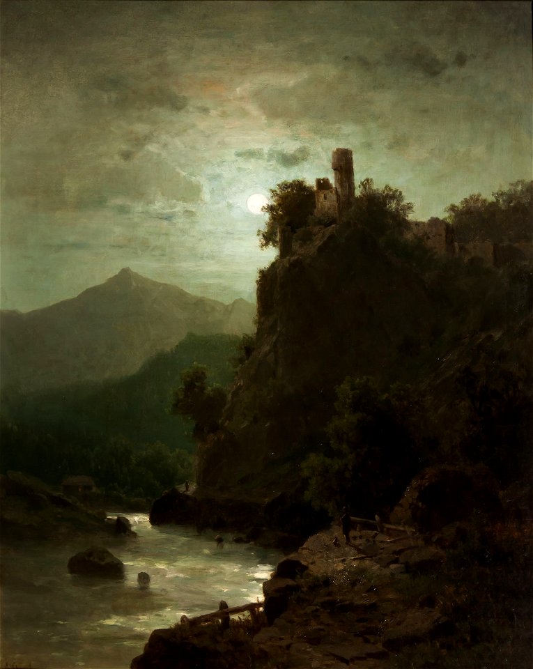 Adolf Chwala (1836-1900) - Starý hrad
