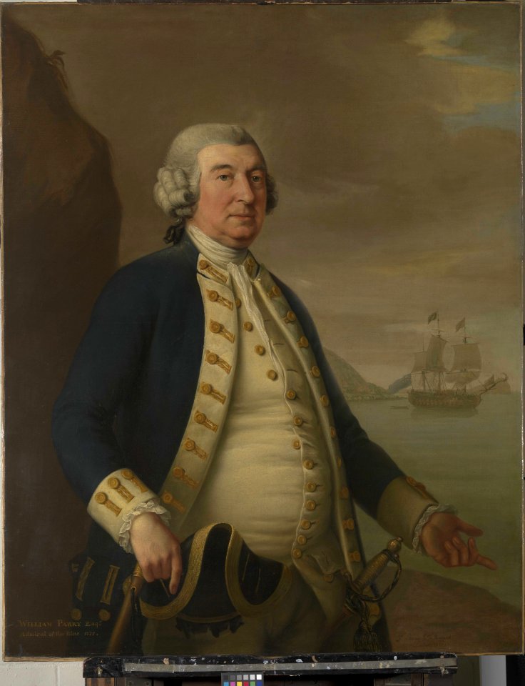 Admiral William Parry, 1705-79 RMG BHC2936