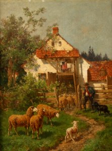 Adolf Chelius Schäferidyll 1894