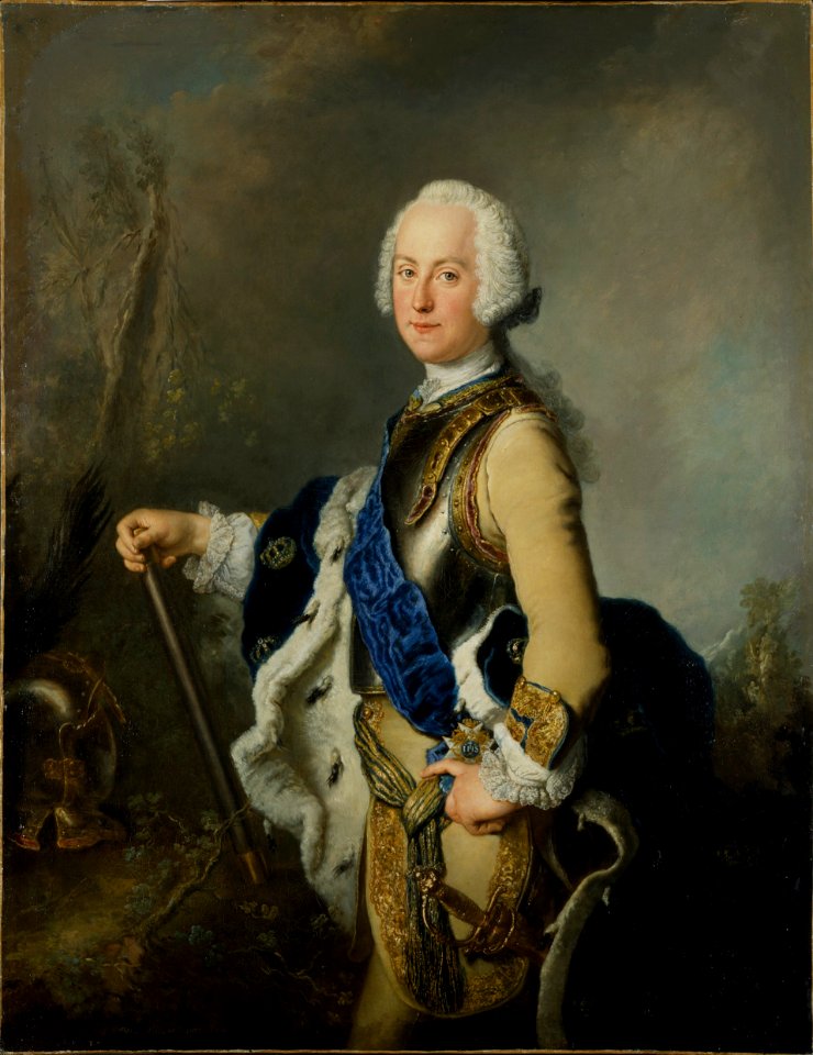 Adolf Fredrik, 1710-1771, kung av Sverige, hertig av Holstein-Gottorp (Antoine Pesne) - Nationalmuseum - 16035
