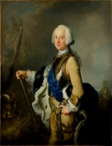 Adolf Fredrik, 1710-1771, kung av Sverige, hertig av Holstein-Gottorp (Antoine Pesne) - Nationalmuseum - 16035. Free illustration for personal and commercial use.