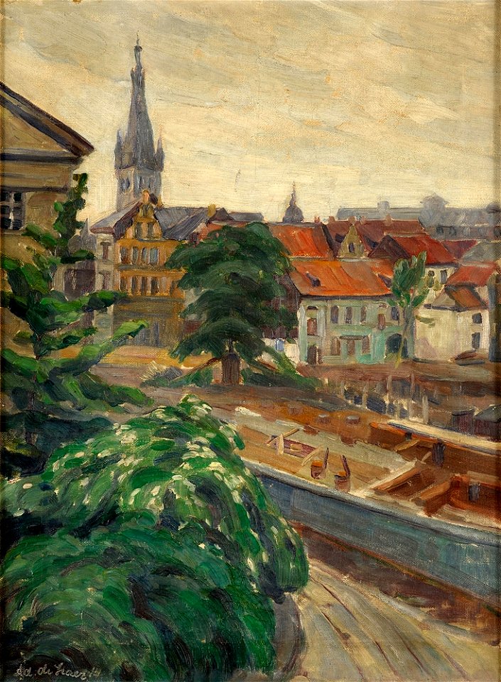 Adolf de Haer Stadtansicht